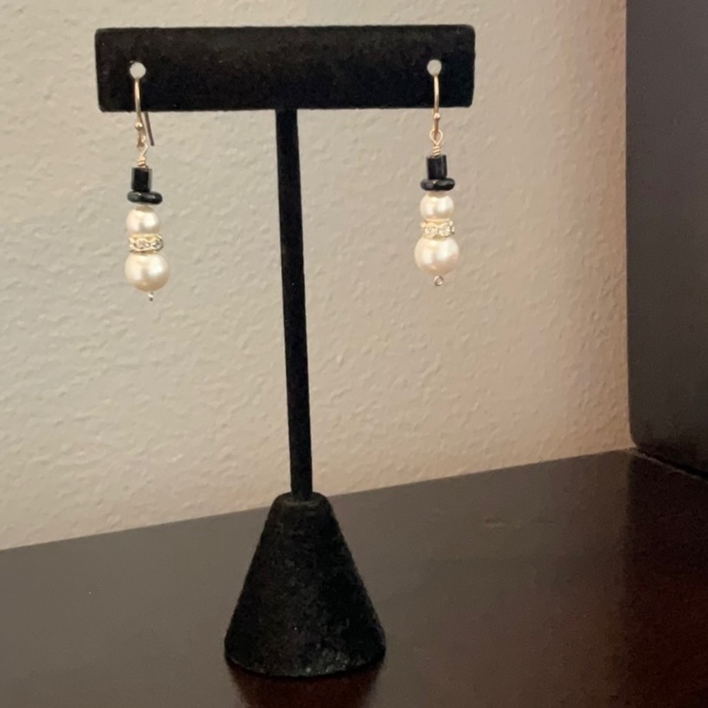 Snowman Earrings - Picture 4 of 5